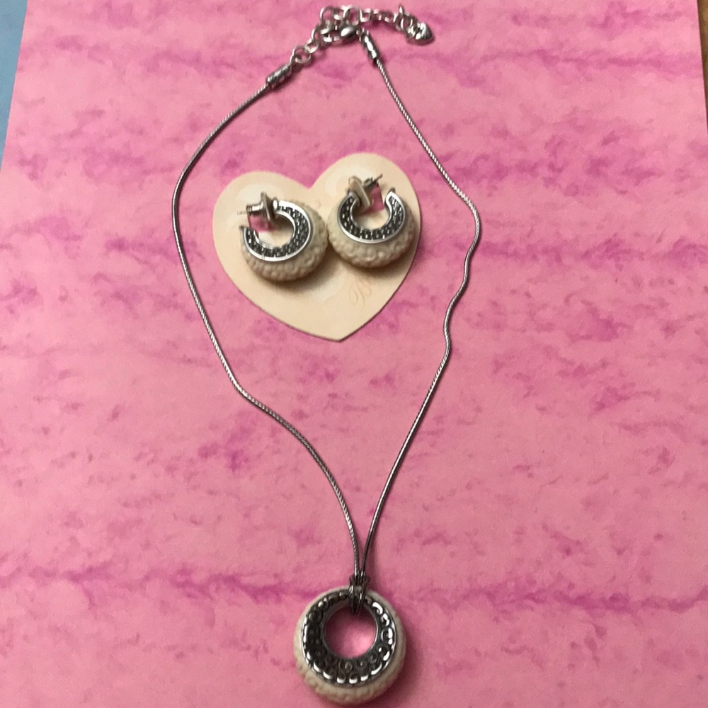 Brighton earring and necklace set.